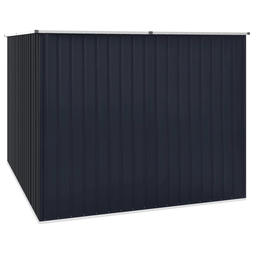 Casetta da giardino cabina ripostiglio casetta da esterno robusta casetta per attrezzi 195 x 198 x 159 cm acciaio zincato antracite 02_0022206