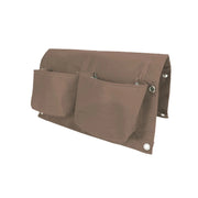 Vaso da Balcone in tessuto BloemBagz, con 4 tasche, 46 cm, colore marrone