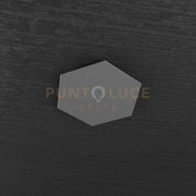 HEXAGON APPLIQUE-PLAFONIERA DECORATIVO GRIGIO ANTRACITE 1142-1D-GA