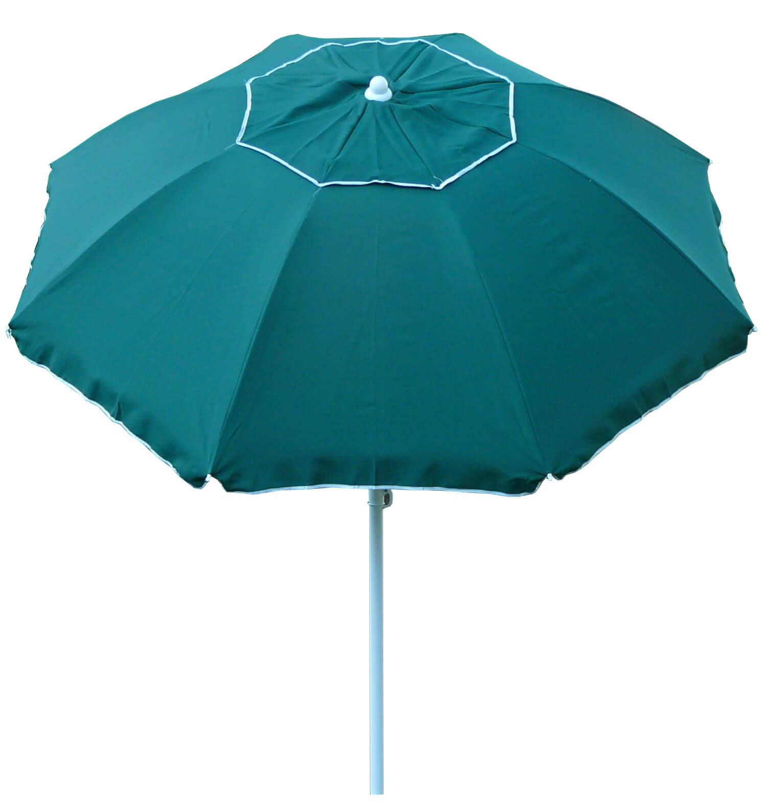 Ombrellone da Giardino Ø2 m Palo Ø32 mm in Acciaio Maffei Asia Verde