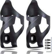 Due pezzi di supporto di fibra di carbonio per bicicletta - 70-74 mm - Nero opaco - per bicicletta da strada, MTB, gravel e e-bike