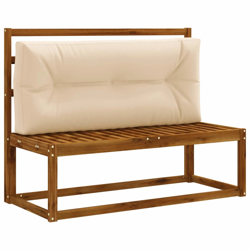Cuscino per schienale di pallet VIANEN 100% Poliestere Crema 953397