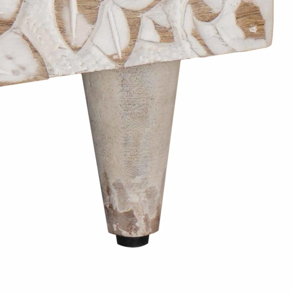 Tavolino da salotto Bianco 100 x 54 x 40 cm