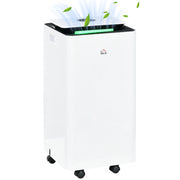 Deumidificatore 12L ¨C zephmum ¨C Bianco e Nero 25x25x50.5 cm