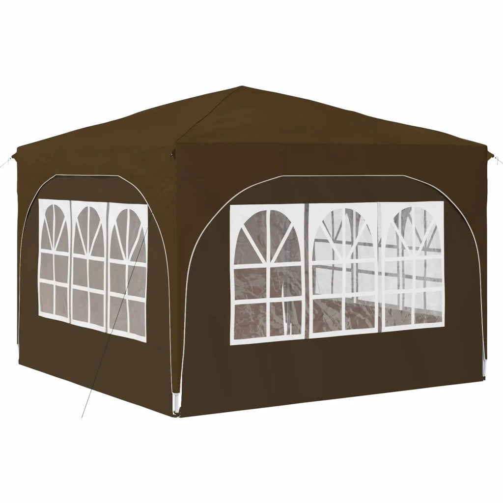 Tenda per feste a pop-up 290 x 290 x 245 cm Tortora 42019872