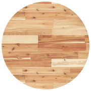 Piano Tavolo | Superficie Tavolo | Piano Scrivania Rotondo ?60x2 cm in Legno Massello di Acacia