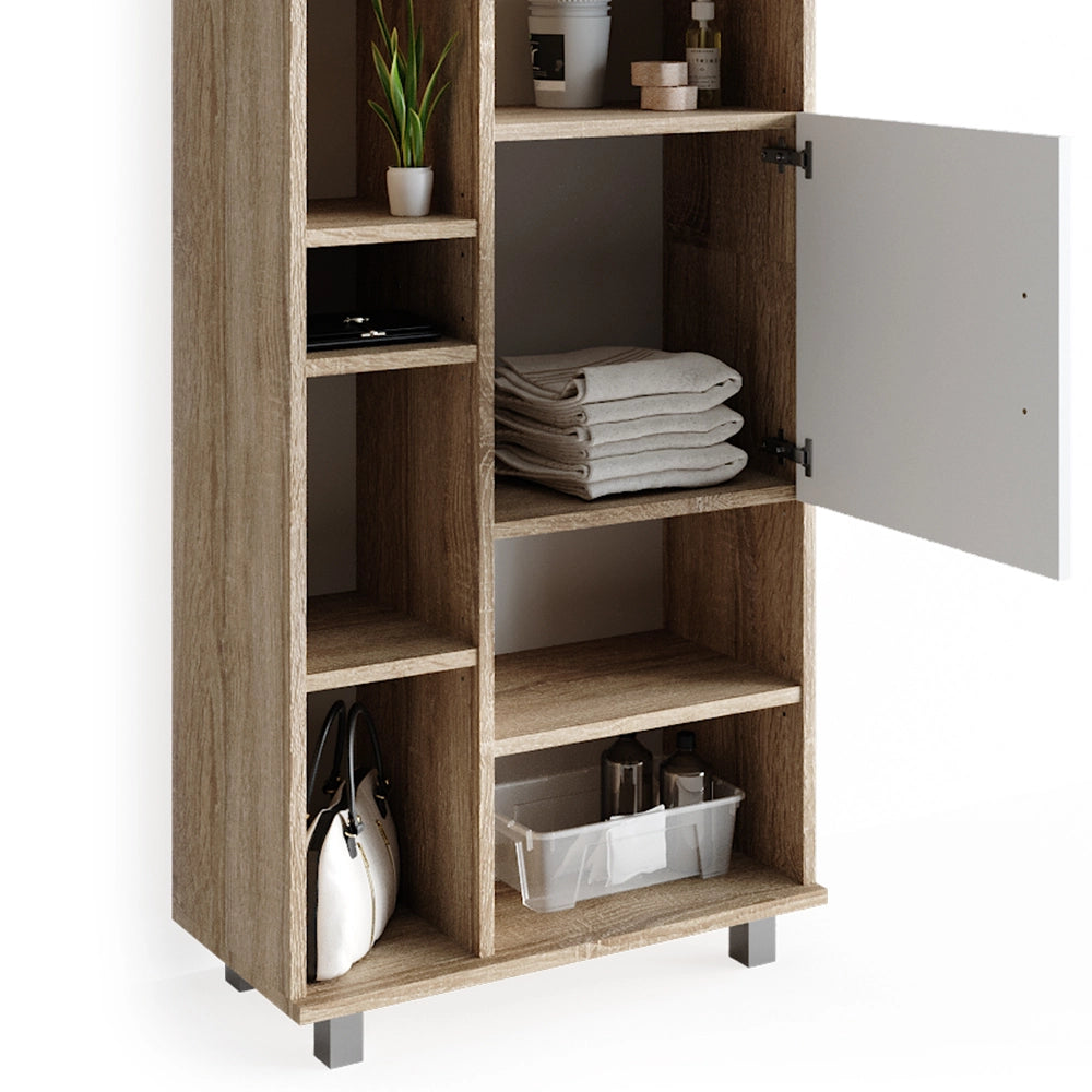 Vicco Set mobili bagno Sonoma 3 parti, con colonna