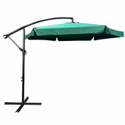 Ombrellone da giardino ASTER con protezione UV in colore rosso peso 12,1 kg dimensioni 300x300x245 cm