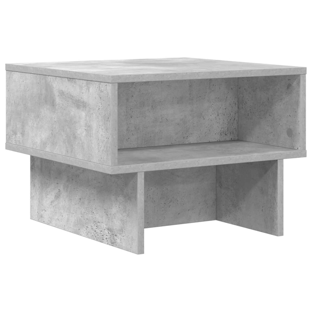 Tavolino da salotto Grigio cemento 48 x 46 x 35 cm 8000231