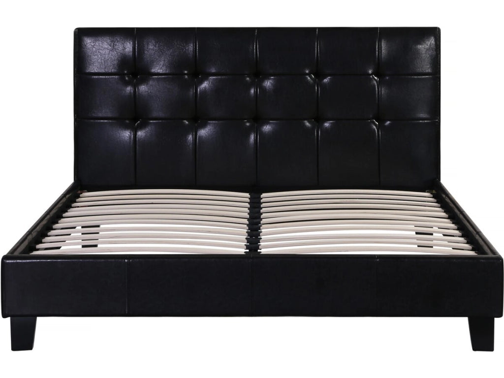 Letto JULIA - 140 x 190 cm - Nero