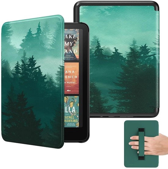 E-reader Hoes per 7 pollici - Protezione Leggera con Cinturino da Mano
