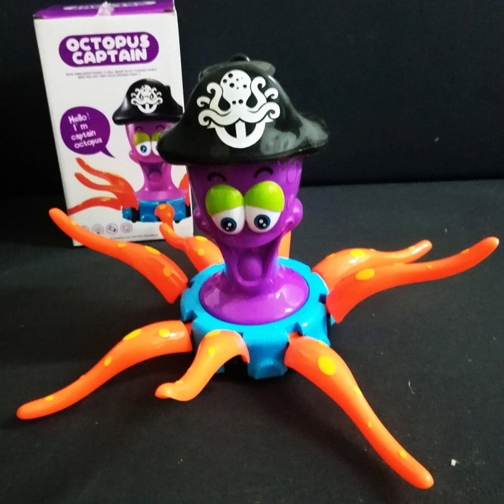 Trade Shop - Gioco Capitano Polipo Octopus Luci Musica Suoni Muove Tentacoli Pirata Bambini -
