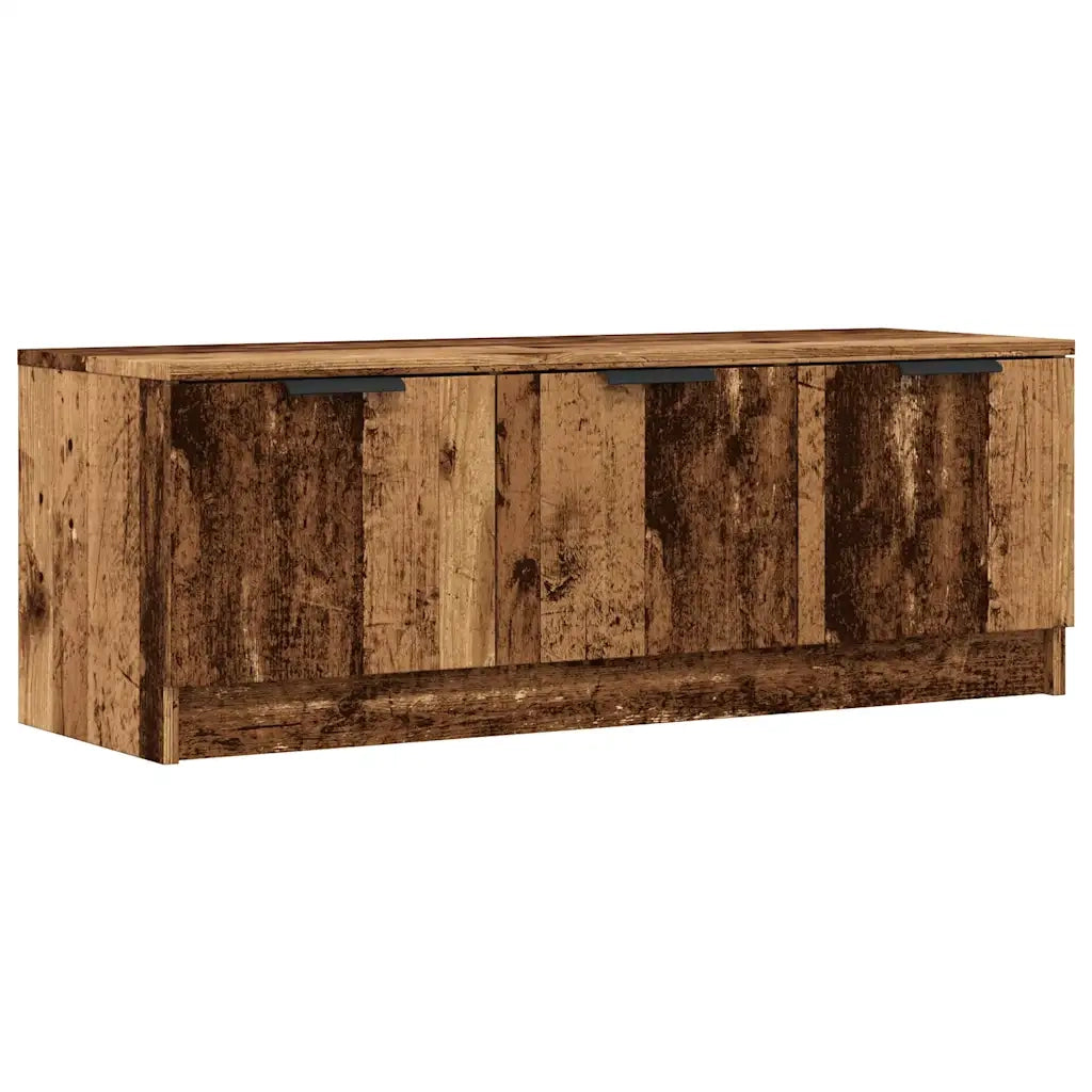 Mobile Porta TV Legno Vecchio 102x35x36,5 cm Legno Multistrato 856947