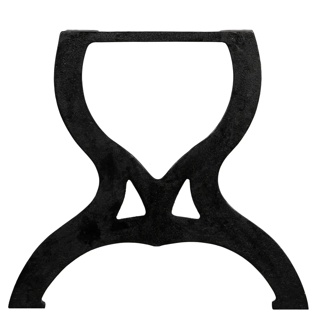 Gambe per Tavolino da Caffè 2 pz a Forma di X in Ghisa 245433