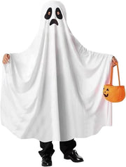 Costume di Halloween Premium per bambini con tasca di zucca - Costume da cappuccio parlante