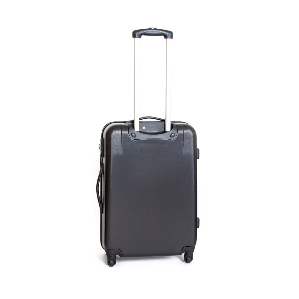 Trolley Valigia Media Rigida in ABS 4 Ruote TSA Ravizzoni Jazz Nero