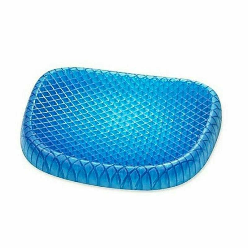 Cuscino Gel Sedia Sedile Nido D'ape Comfort Sostegno Seduta Corretta Uffici M