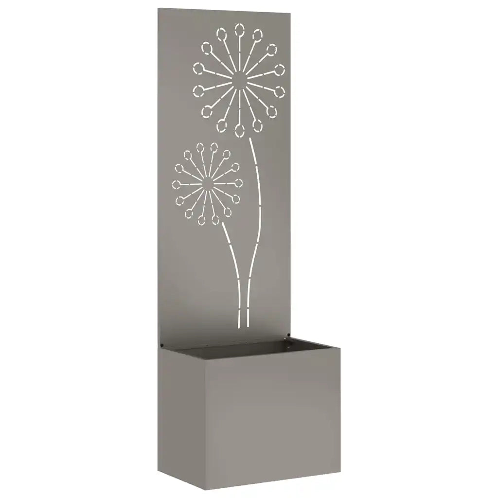 Schermo per privacy in giardino Traforo Ruggine 50 x 150 cm 876461