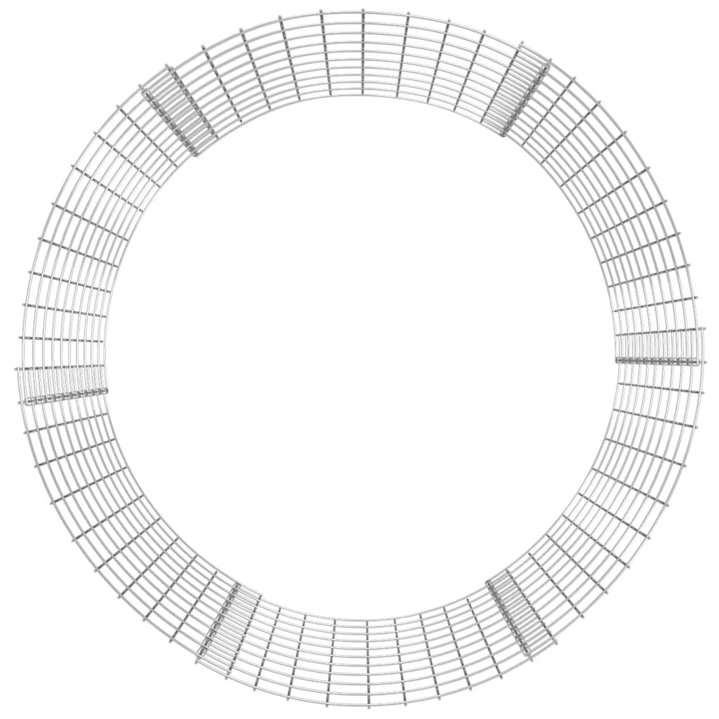 Compostiera da Giardino Ã˜100x100 cm in Acciaio Zincato cod mxl 40650
