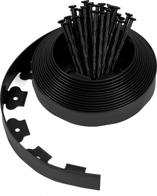 Pannello di protezione perimetrale flessibile in PE - Nero