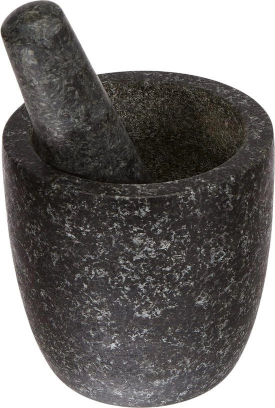 Mortaretto e Pestello, Ciotola Frantumatrice con Martello a Tavola, Pestello per Aglio e Salsa, Frantumatrice Manuale per Spezie e Condimenti da Cucina