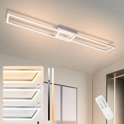 ZMH Lampada da soffitto plafoniera LED moderna dimmerabile 36W funzione notturna protezione occhi