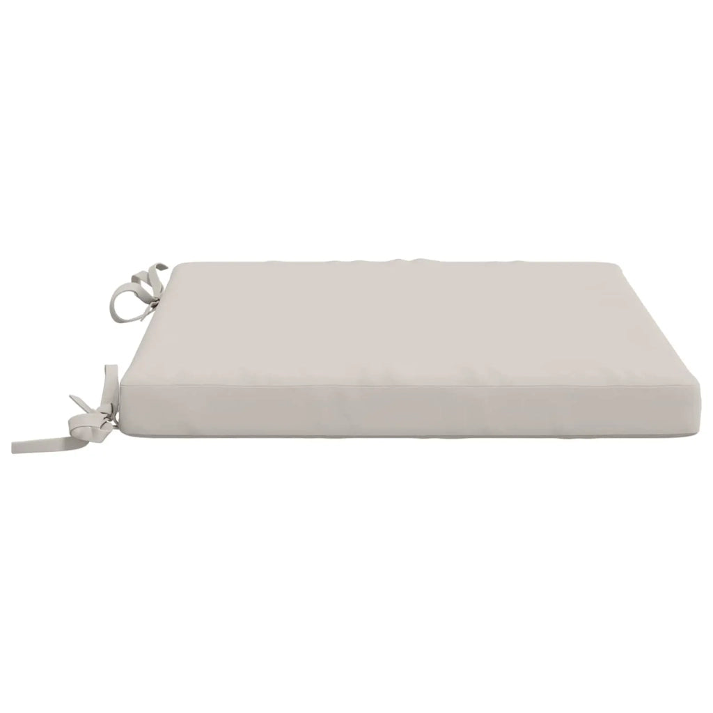 Cuscini per Sedia in 4 Pezzi SOEST 4 pz 100% Poliestere Bianco 944356