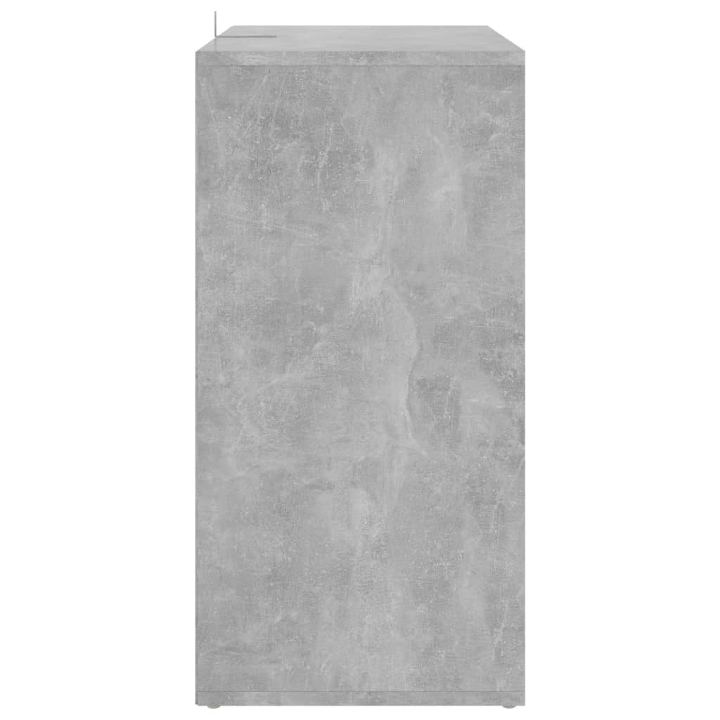 Scarpiera mobile contenitore per scarpe mobile per ingresso/corridoio/soggiorno 60 x 35 x 70 cm legno ingegnerizzato grigio 02_0021835