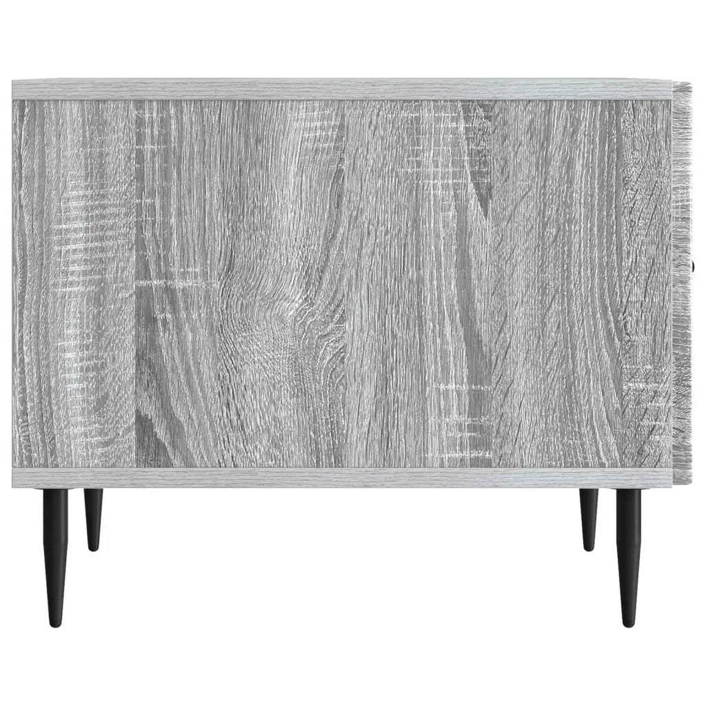 Tavolino da salotto con cassetto Grigio Sonoma 49 x 50 x 40 cm