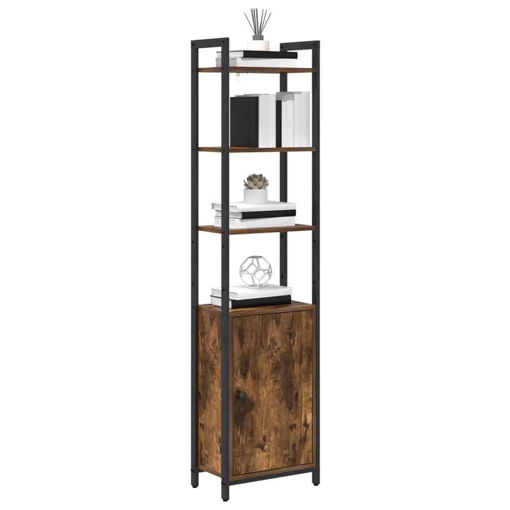 Armadio per Libri Rovere fumé 40 x 24 x 161 cm 883852