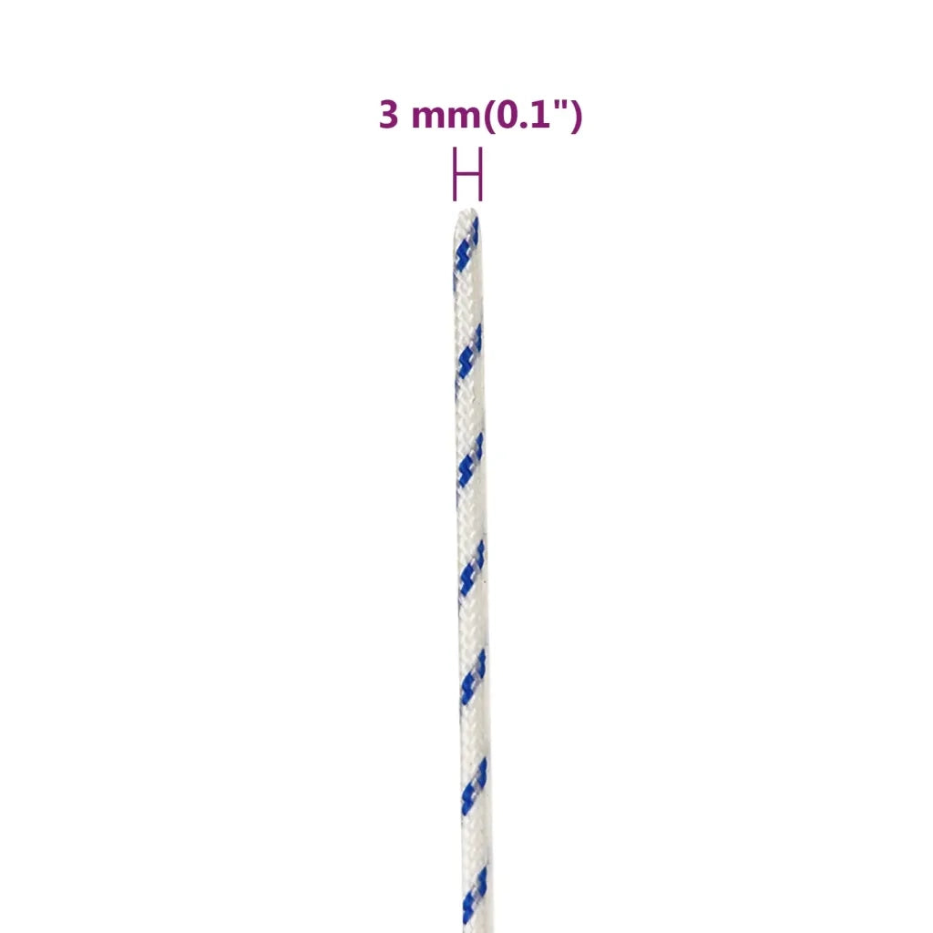 Corda per barca Bianca 3 mm 250 m in Polipropilene 152272