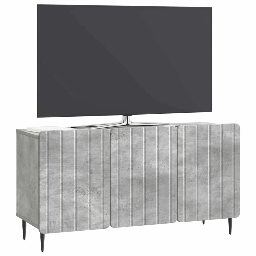 Mobile TV-Credenza per TV Grigio Cemento 99 x 34,5 x 52 cm Legno ingegnerizzato