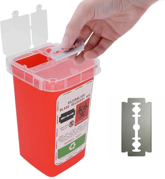 Contenitore per rifiuti domestico - Resistente ai prodotti chimici - Conservazione sicura