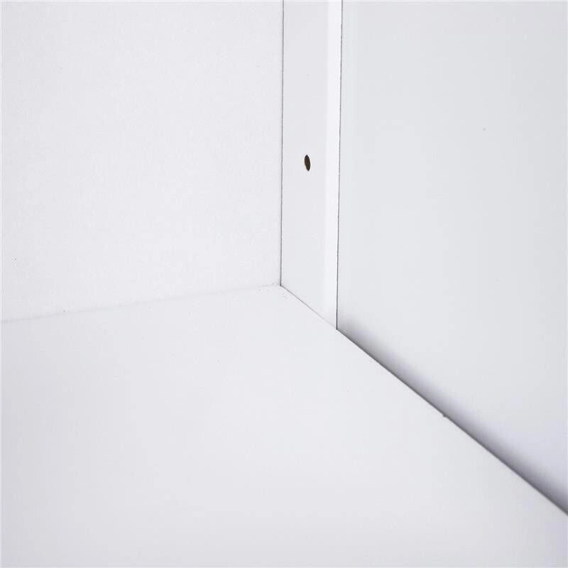 MOBILETTO DA BAGNO CON ANTA E CASSETTI 56 X 30 X 83 CM BIANCO