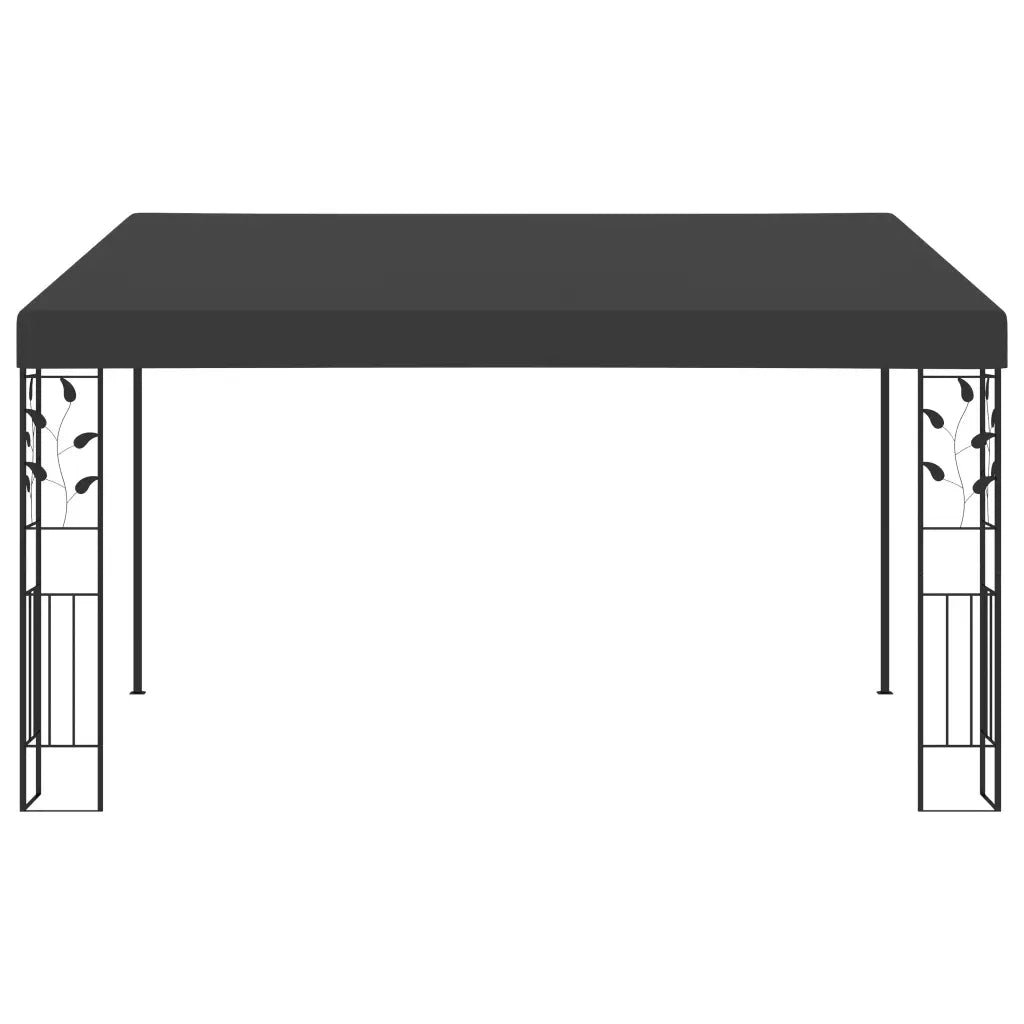 Gazebo a Parete 4x3x2,5 m Antracite