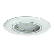 Faretto incasso tondo bianco GU10 5W 3000K Eko-Light