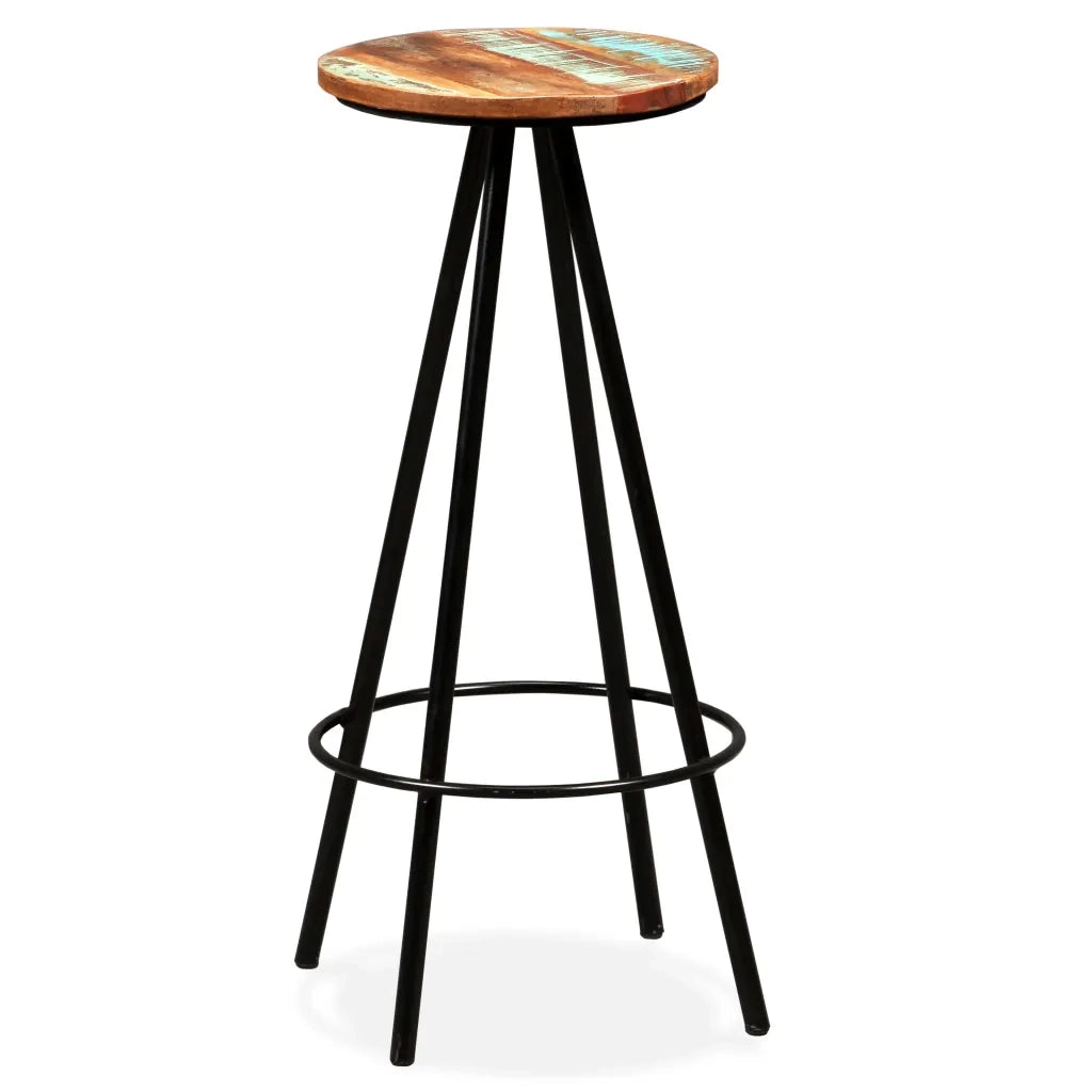 Set da Bar 7 pz in Legno Massello di Recupero 275146