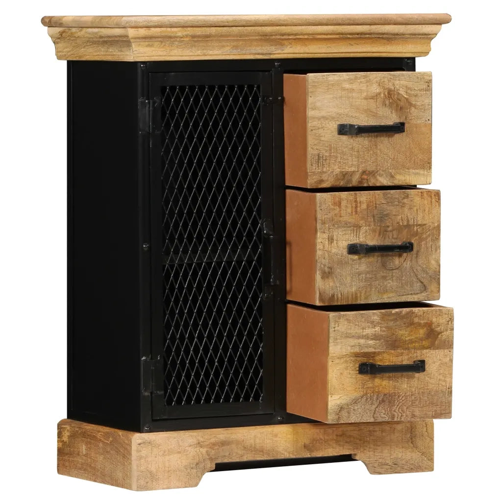 Credenza 60x30x75 cm in Legno Massello di Mango 247580