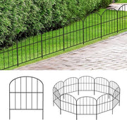 Recinzione decorativa per giardino 3 m (L) x 419 cm (H) pannello di rete in acciaio inossidabile