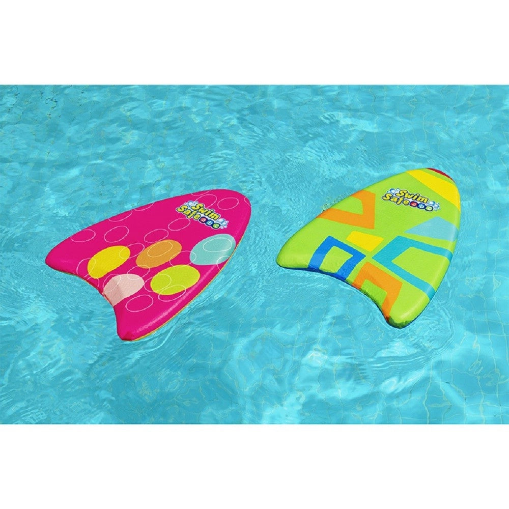 Trade Shop - Tavola Tavoletta Nuoto Per Bambini Swim Safe Taglia 3-6 Anni 42x32x3.5cm 32155 -