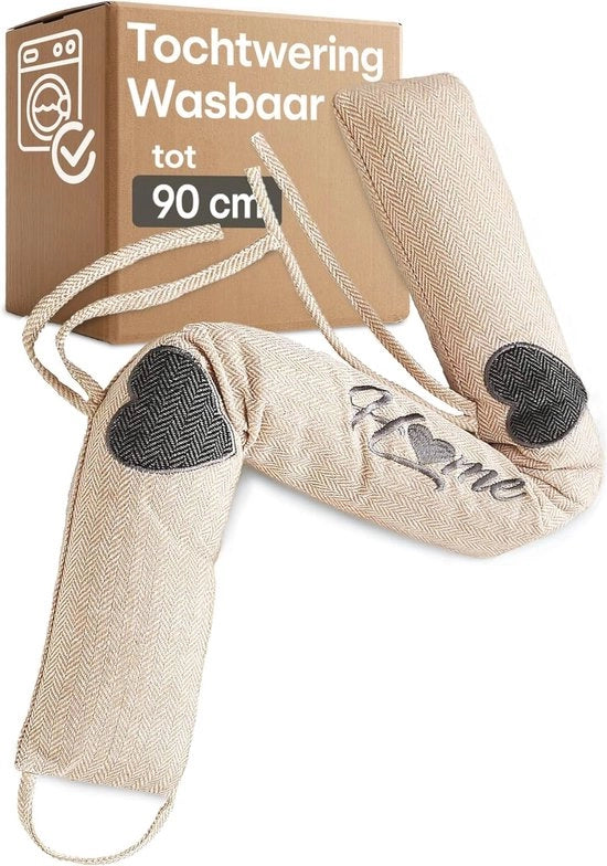 Blocco di chiusura in PVC da 90cm - Energetico e resistente per porte e finestre - Beige