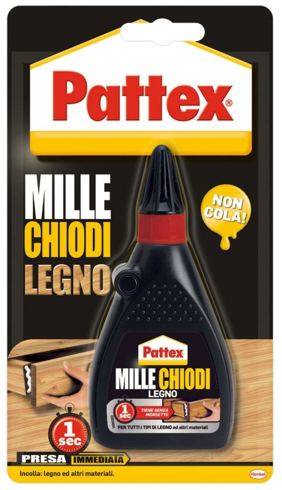 12pz pattex millechiodi legno gr.100 cod:ferx.30346