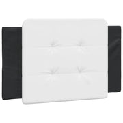 Cuscino Testiera Zadar Nero e Bianco 80 cm in Similpelle CFW7731901