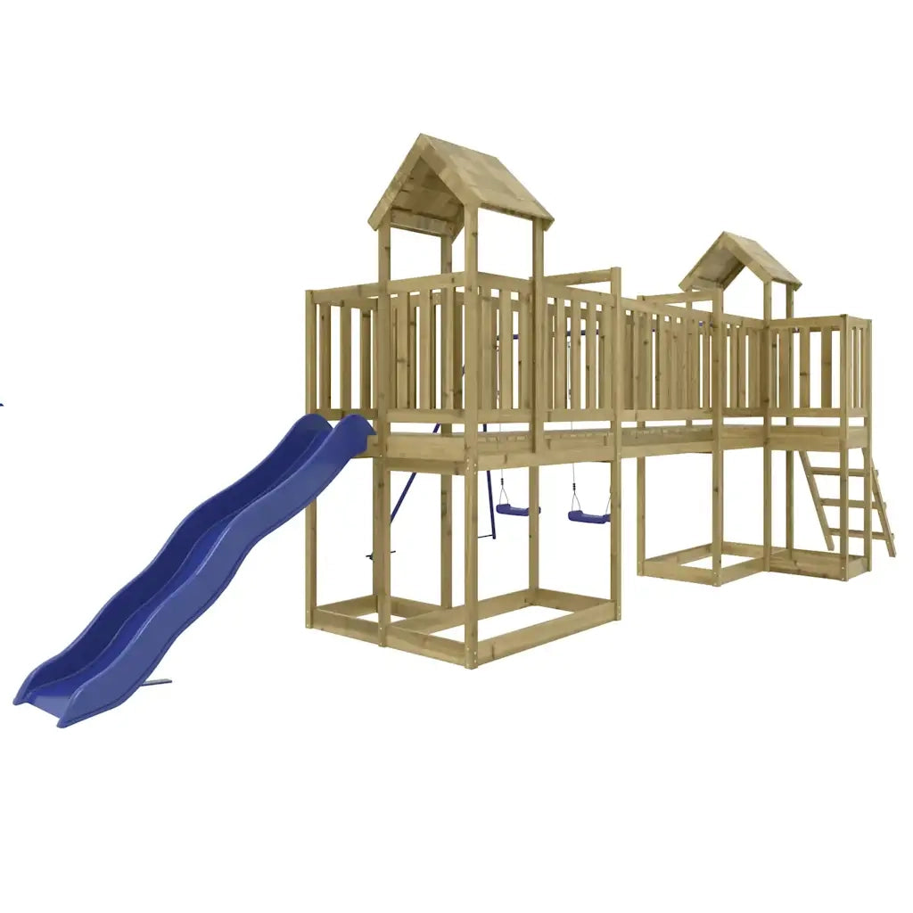 Set da Gioco da Esterno in Legno di Pino Impregnato 3155848
