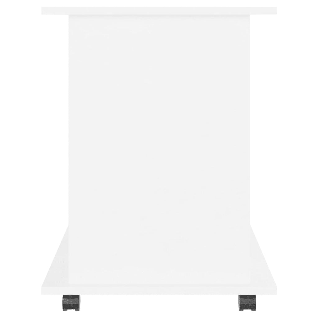 Mobiletto con Rotelle Bianco 60x45x60 cm in Truciolato cod mxl 41607