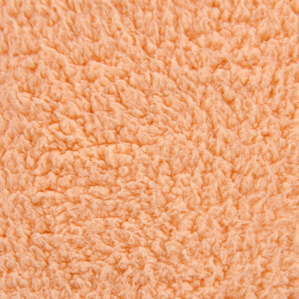 Pouf Cuscino Rotondo Poliestere Tinta Unita rosa pesca 50 x 50 x 30 cm elegante posto extra
