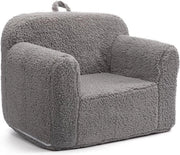 Sedile per bambini - Sedile morbido per bambini - Sedia con schiuma soffice - Sedia per bambini - Grigio