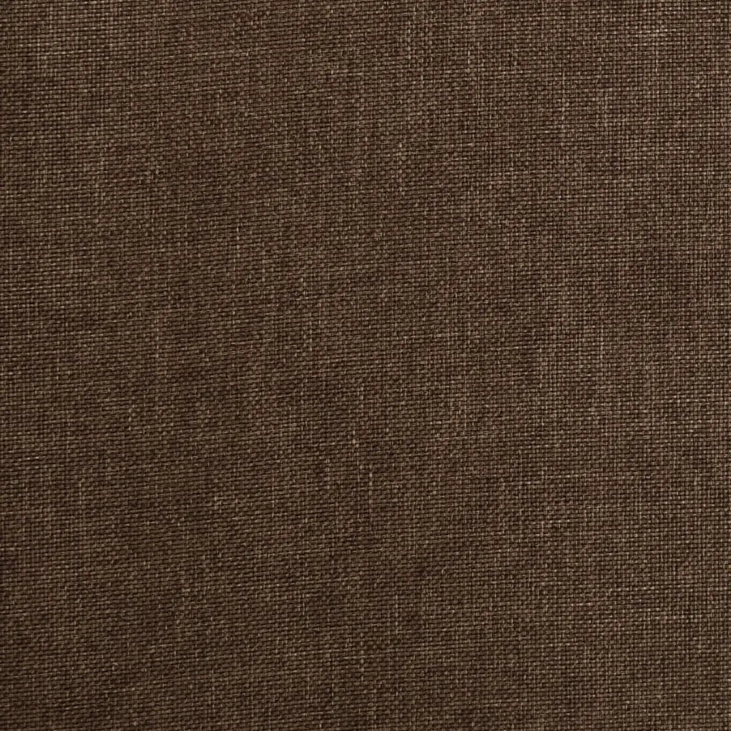 Poltrona Reclinabile Marrone Scuro in Tessuto 339087