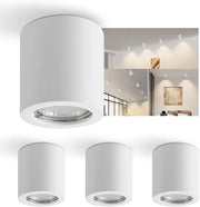 ZMH Lampada da soffitto faretto moderno GU10 bianco per cucina soggiorno