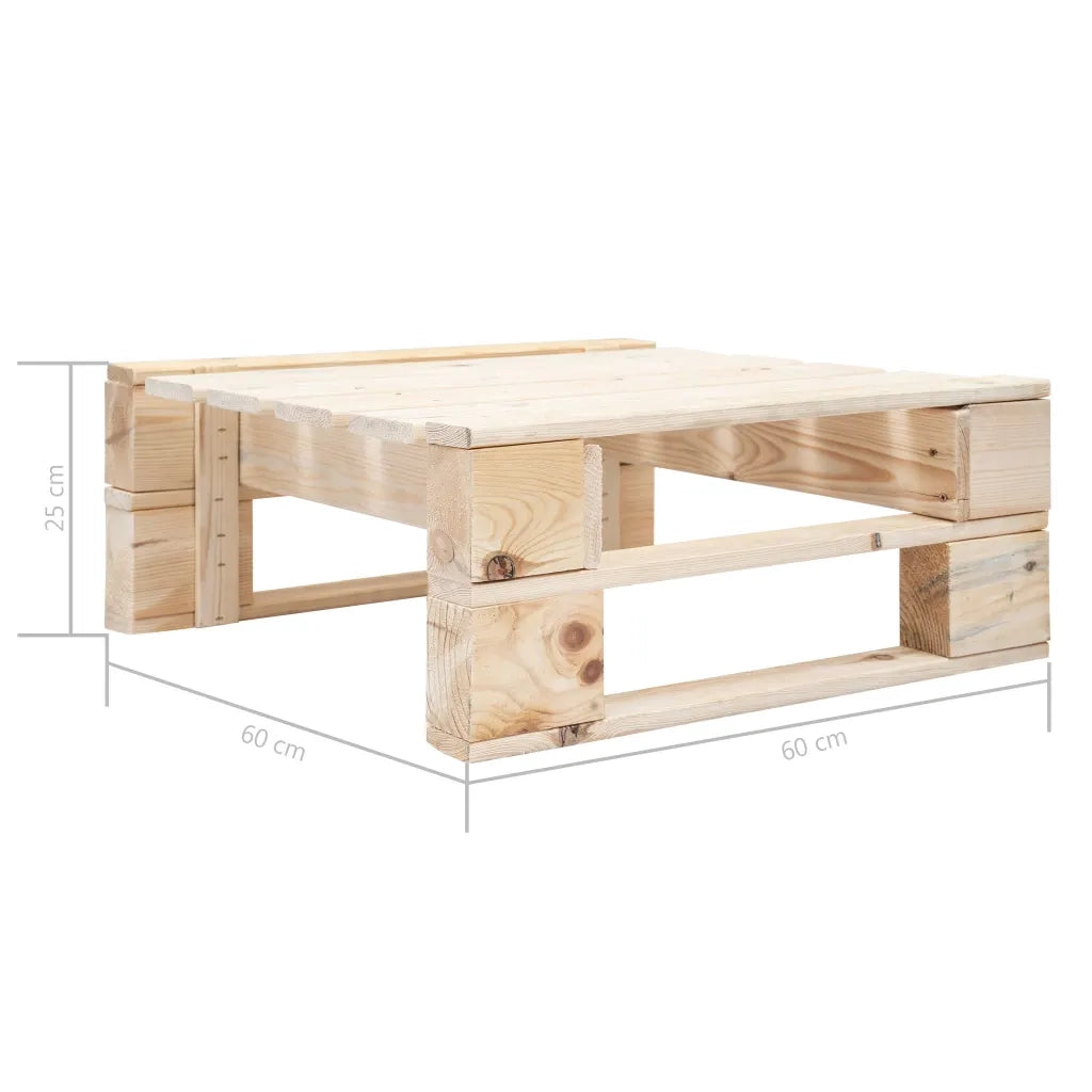 Ottomana da Giardino in Pallet in Legno CFW3534164